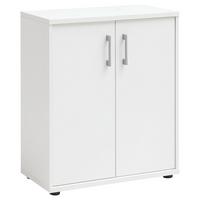 Aktenschrank in Weiß ´Serie 200 B. 65,1 cm Weiß´ - Weiß, Basics, Holzwerkstoff (65,1/77,3/34,5cm) - MID.YOU