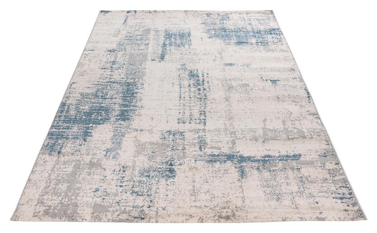 Webteppich My Salsa Blau ca. 200x290cm - Blau, Design, Textil (200/290cm) - Obsession