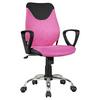 Jugenddrehstuhl Kika ca.60x105x60cm Rosa - Chromfarben/Pink, MODERN, Kunststoff/Metall (60/105/60cm) - MID.YOU