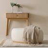 SÄNGÖVERKAST FRIEDA - beige, Lifestyle, textil (130/180cm) - Modern Living