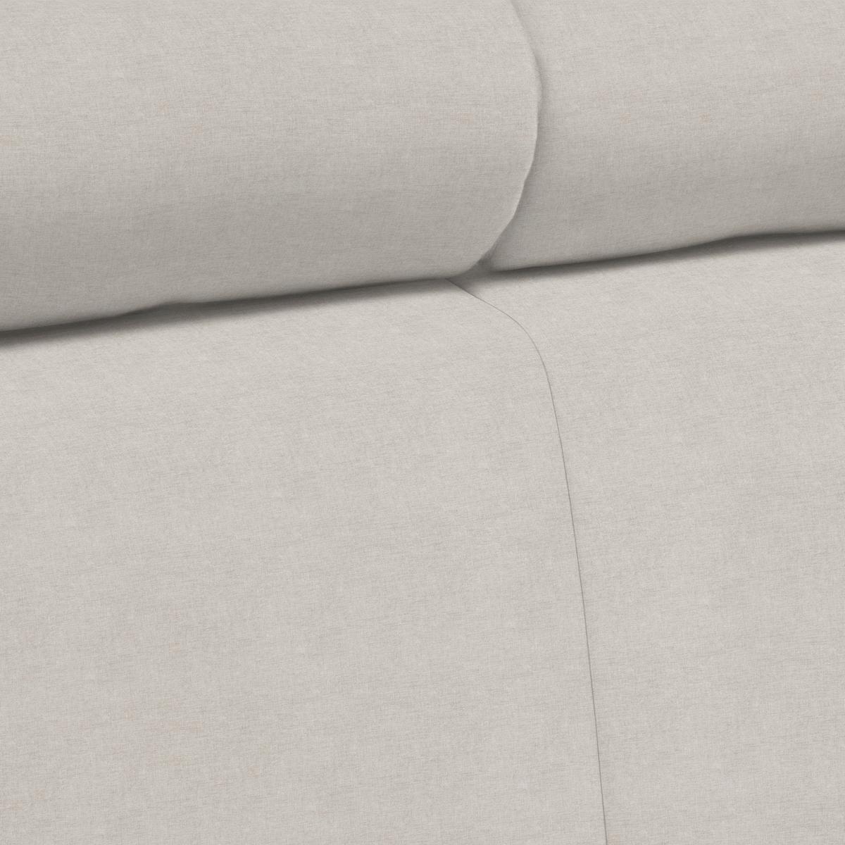 Ecksofa Lugo Creme - Creme, MODERN, Holz/Kunststoff (266/98/205cm) - Mömax