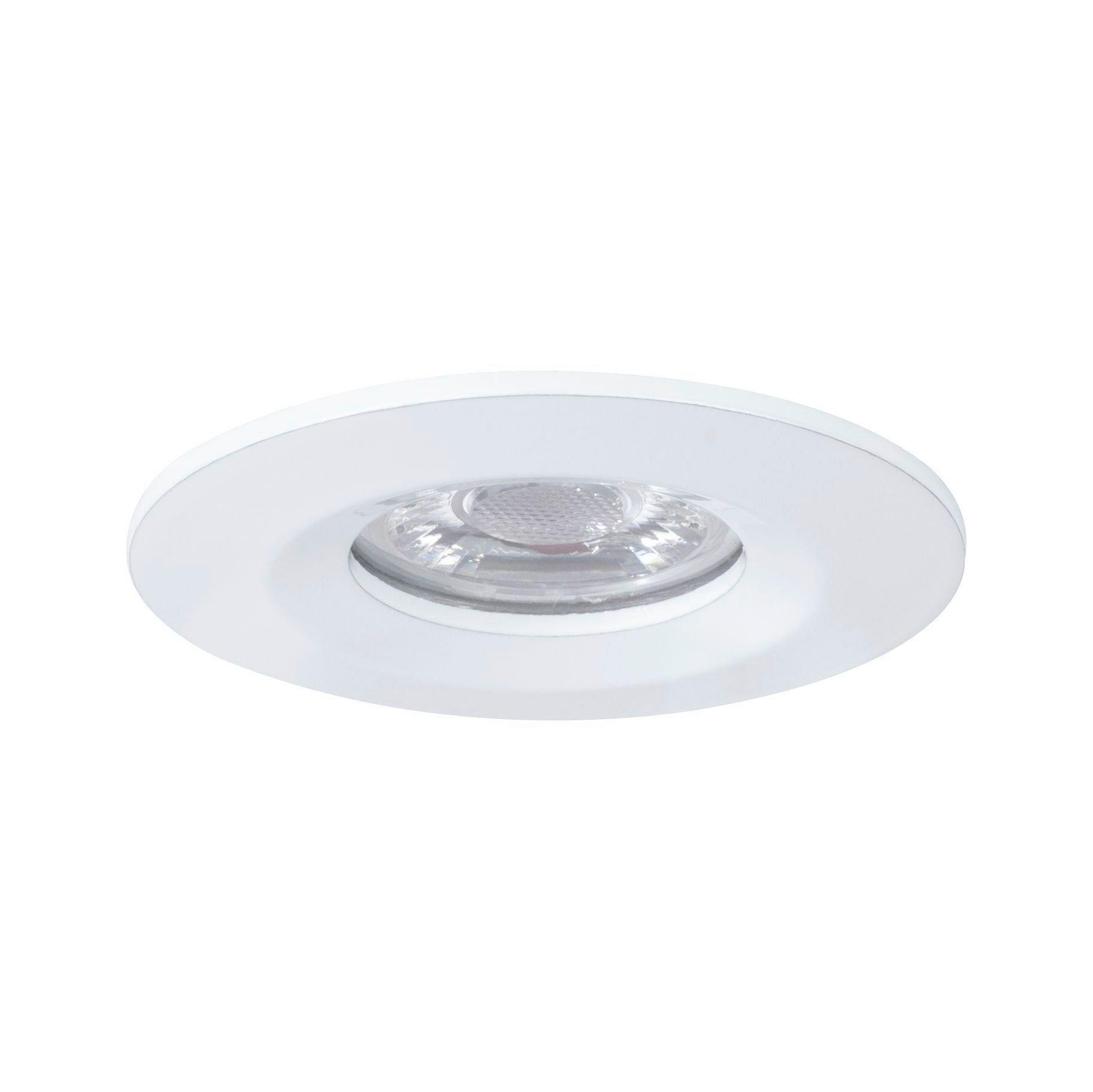 LED-Deckenleuchte Nova mini in Weiß/Alufarben max. 4 Watt - Alufarben/Weiß, Basics, Metall (6,5cm) - Paulmann