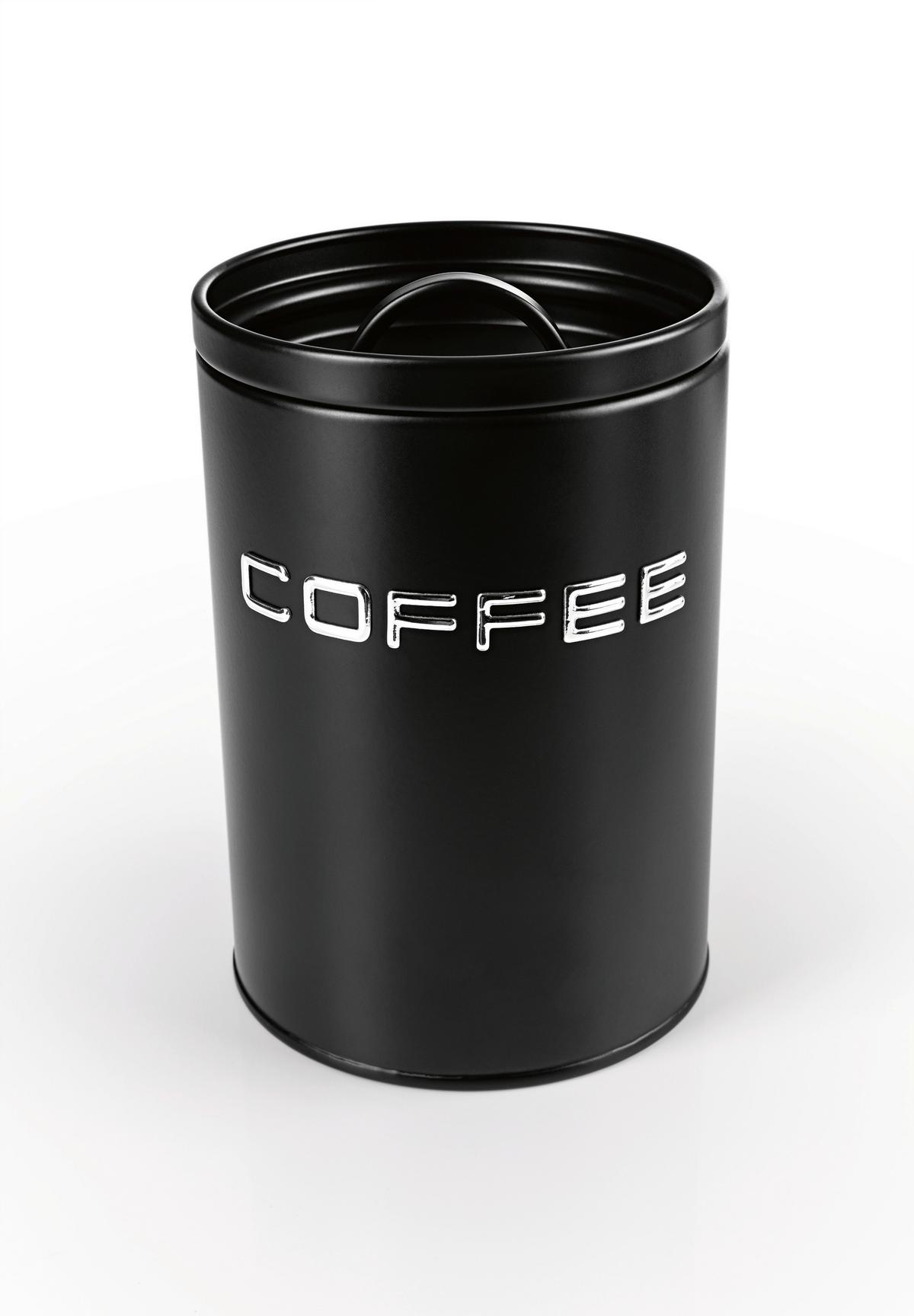 ZESTAW POJEMNIKÓW KUCHENNYCH 14643 - czarny, Basics, metal (23/18/34cm) - GOURMETMAXX