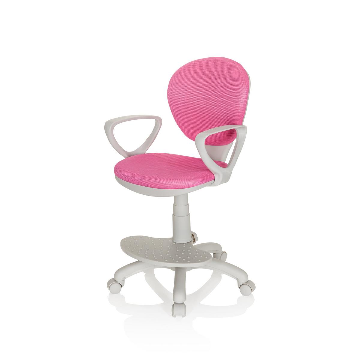 Otroški Vrtljivi Stol Colour, Roza, Siva - pink/siva, Basics, umetna masa (53/83-95/51cm) - MID.YOU
