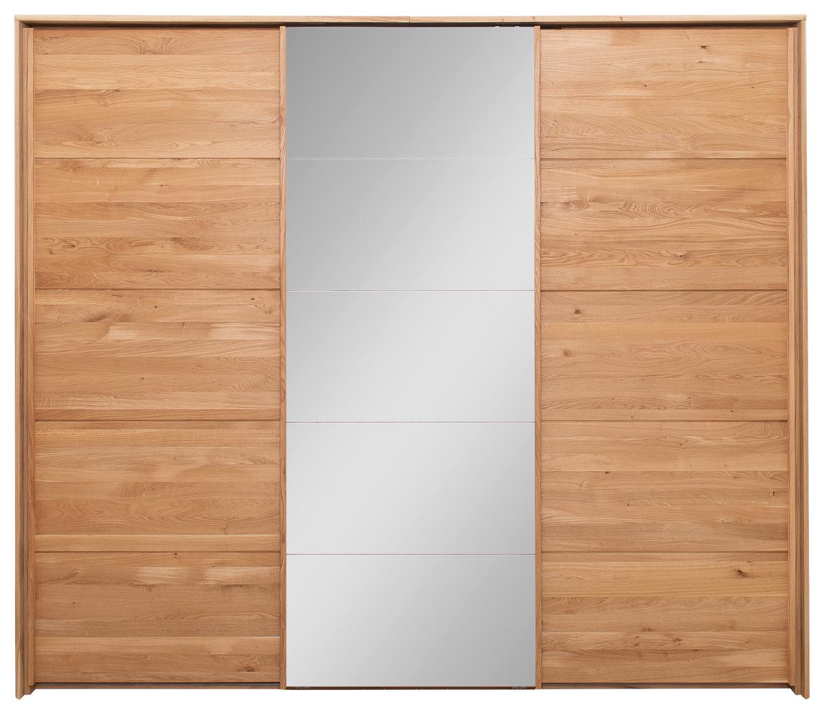 Schwebetürenschrank Monterray Eichefarben - Eichefarben, KONVENTIONELL, Holz/Holzwerkstoff (250/222/60cm) - ecoTree