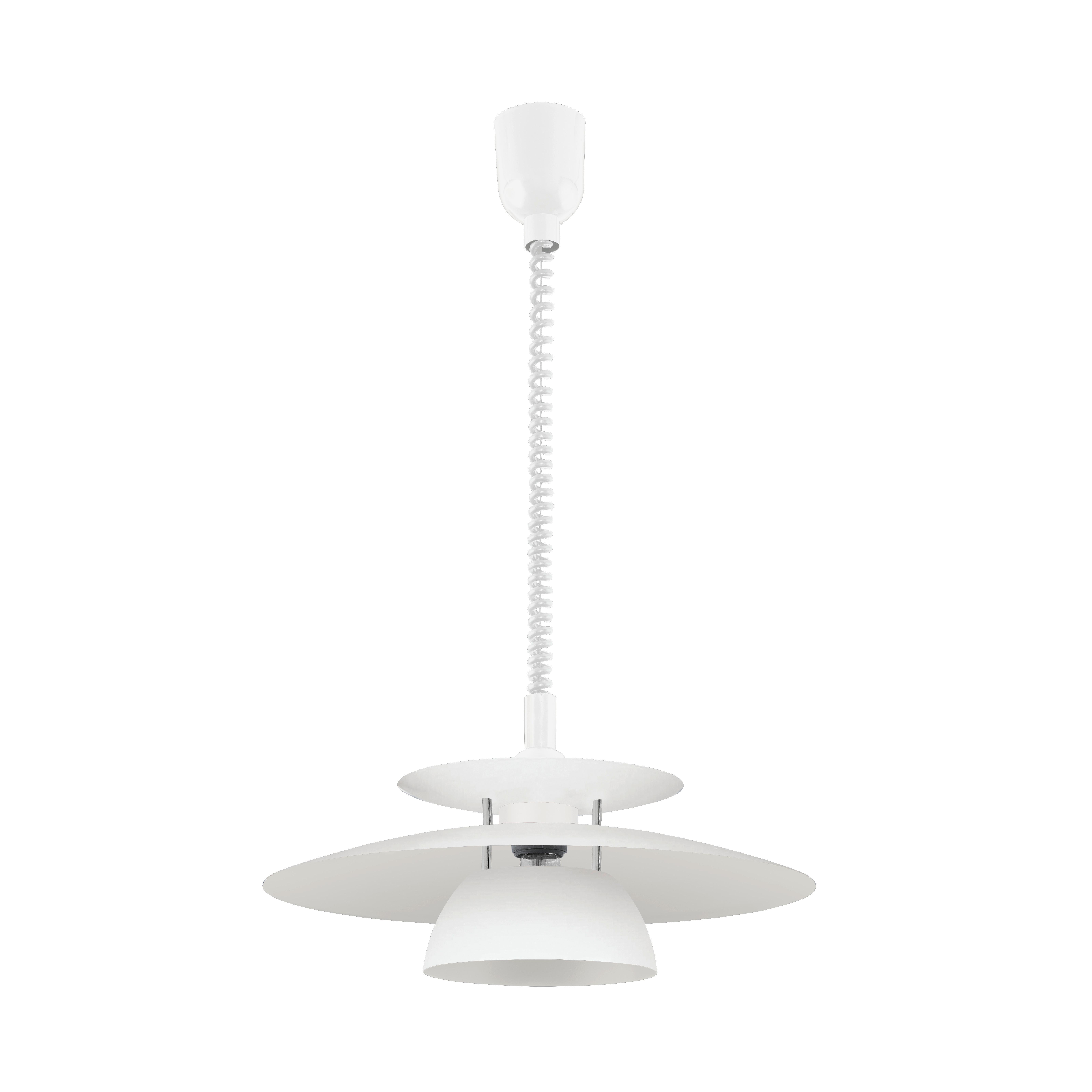 Pendelleuchte 87055*brenda - Weiss, Konventionell, Kunststoff/Metall (43/130cm) - Eglo