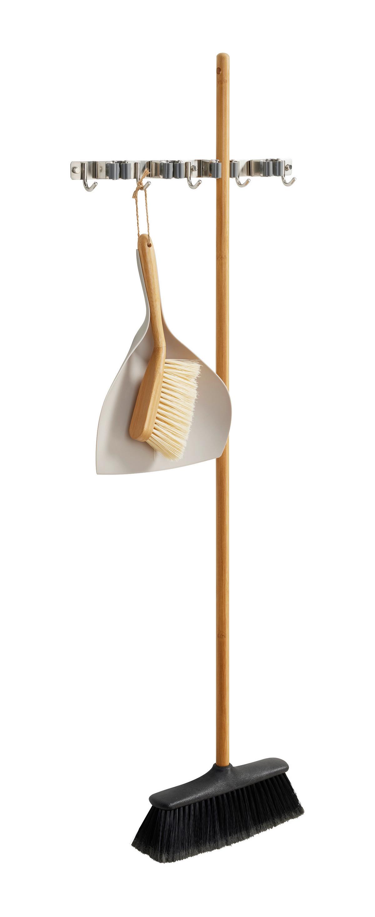 Wandhalter Praktiker 2 in Silberfarben - Silberfarben, KONVENTIONELL, Metall (43,5cm) - Mömax