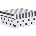 Geschenkbox Geometric in Schwarz/Weiß - Schwarz/Weiß, Papier (15/11/6,5cm) - Mömax modern living Geschenkbox Geometric in Schwarz/Weiß - Schwarz/Weiß, Papier (15/11/6,5cm) - Mömax modern living