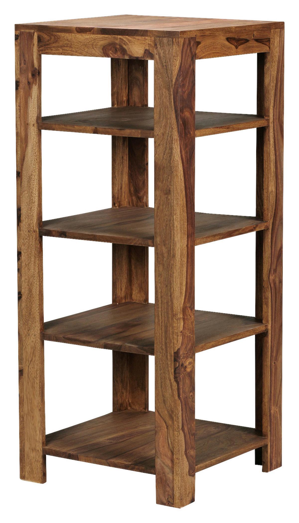Standregal "Mumbai", aus Sheesham - Sheeshamfarben, MODERN, Holz (44/105/44cm) - MID.YOU