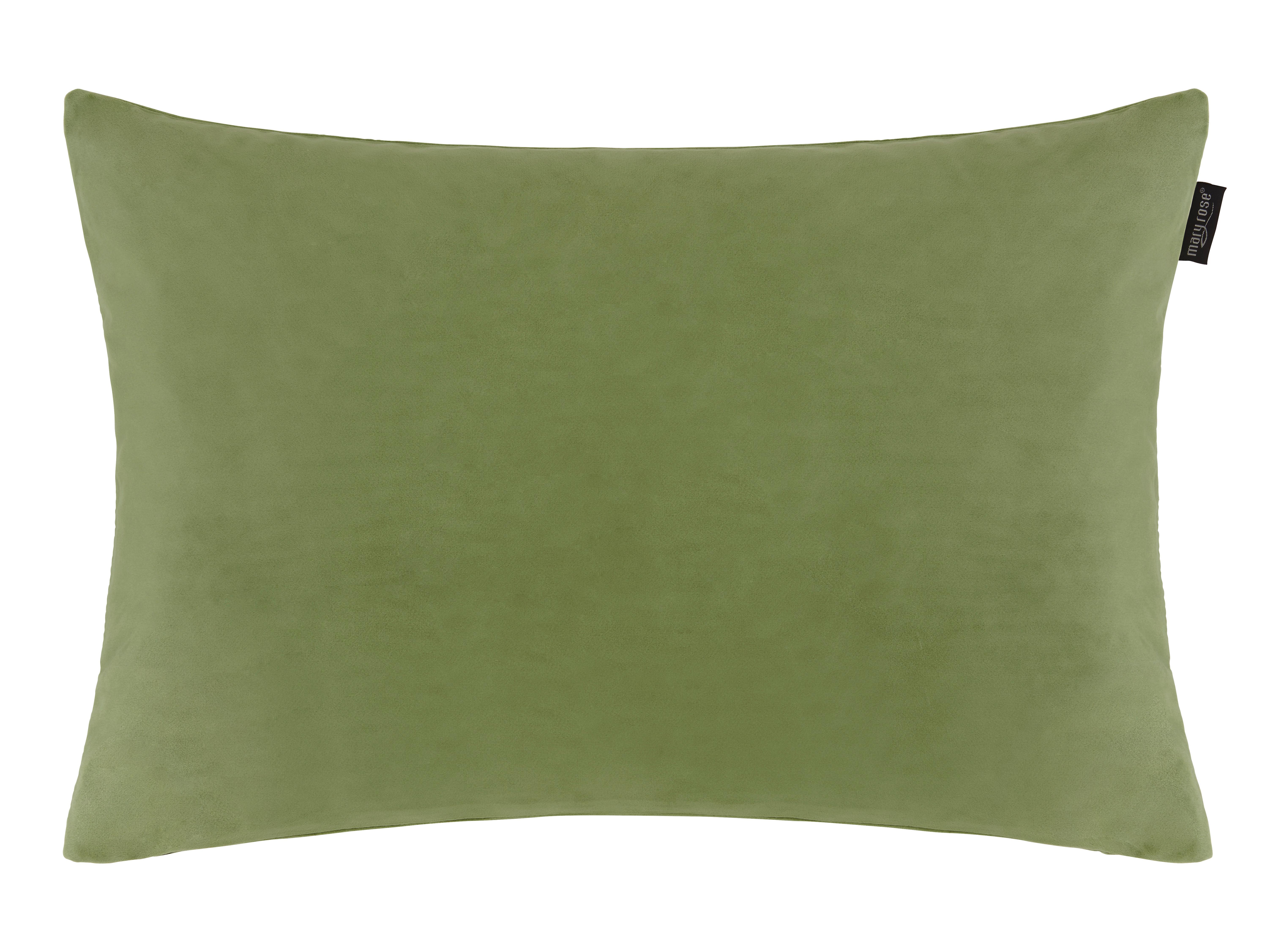 Zierkissen GWYN in Grün ca. 40x60cm - Grün, MODERN, Textil (40/60cm) - Mary's