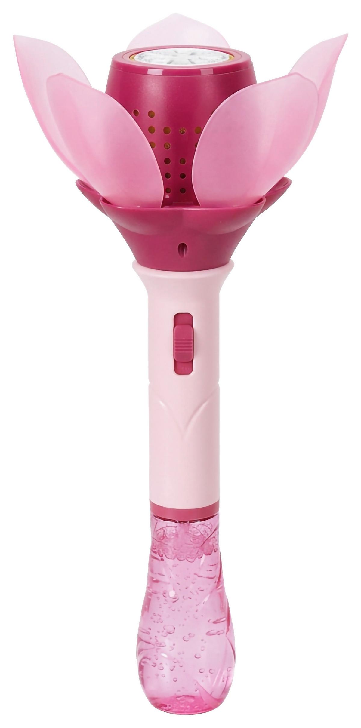 Seifenblasenmaschine Lotus Blume diverse Farben - Blau/Pink, Basics, Kunststoff (33cm)