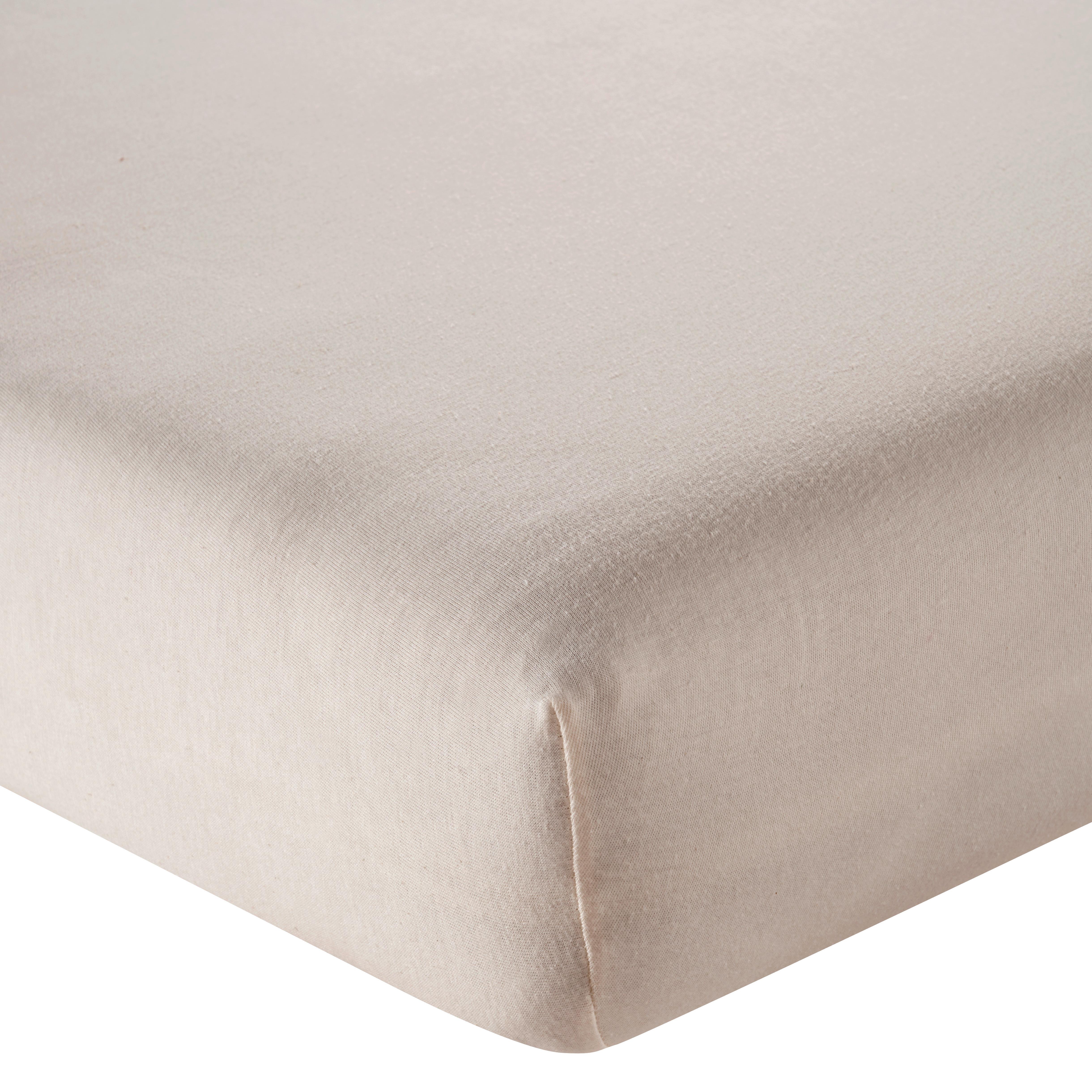 Fixleintuch Basic Taupe ca. 180-200x200cm - Taupe, Modern, Textil (180/200cm) - Modern Living