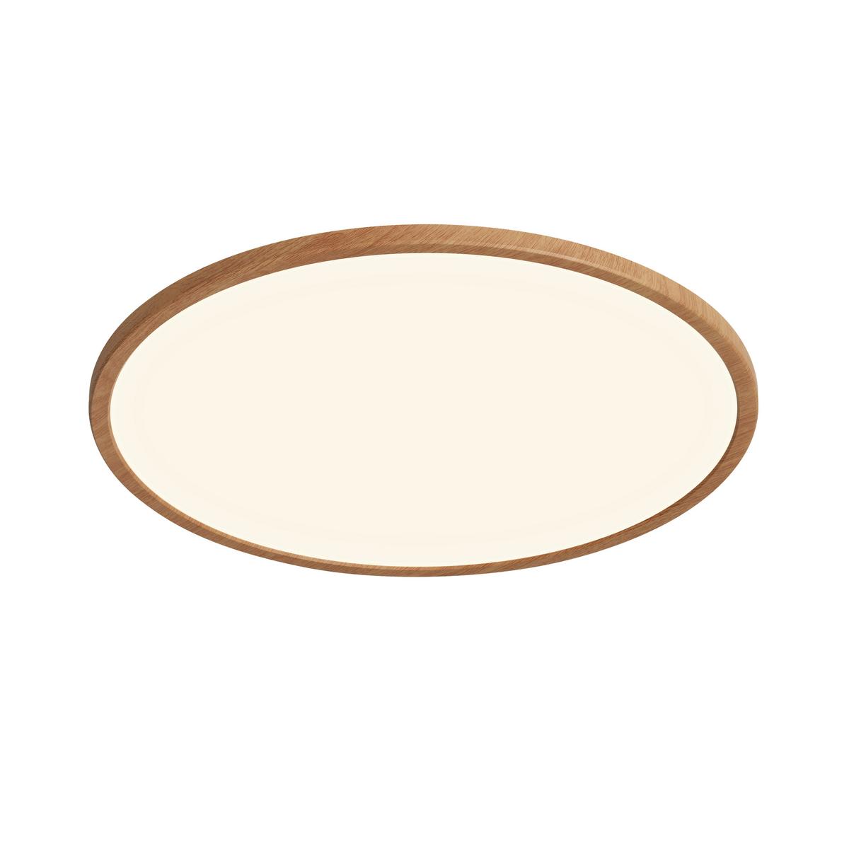 LAMPA SUFITOWA LED 47286004 OJA 42 WOOD STEP - kolor bukowy, Design, tworzywo sztuczne (42,4/2,3cm) - Nordlux