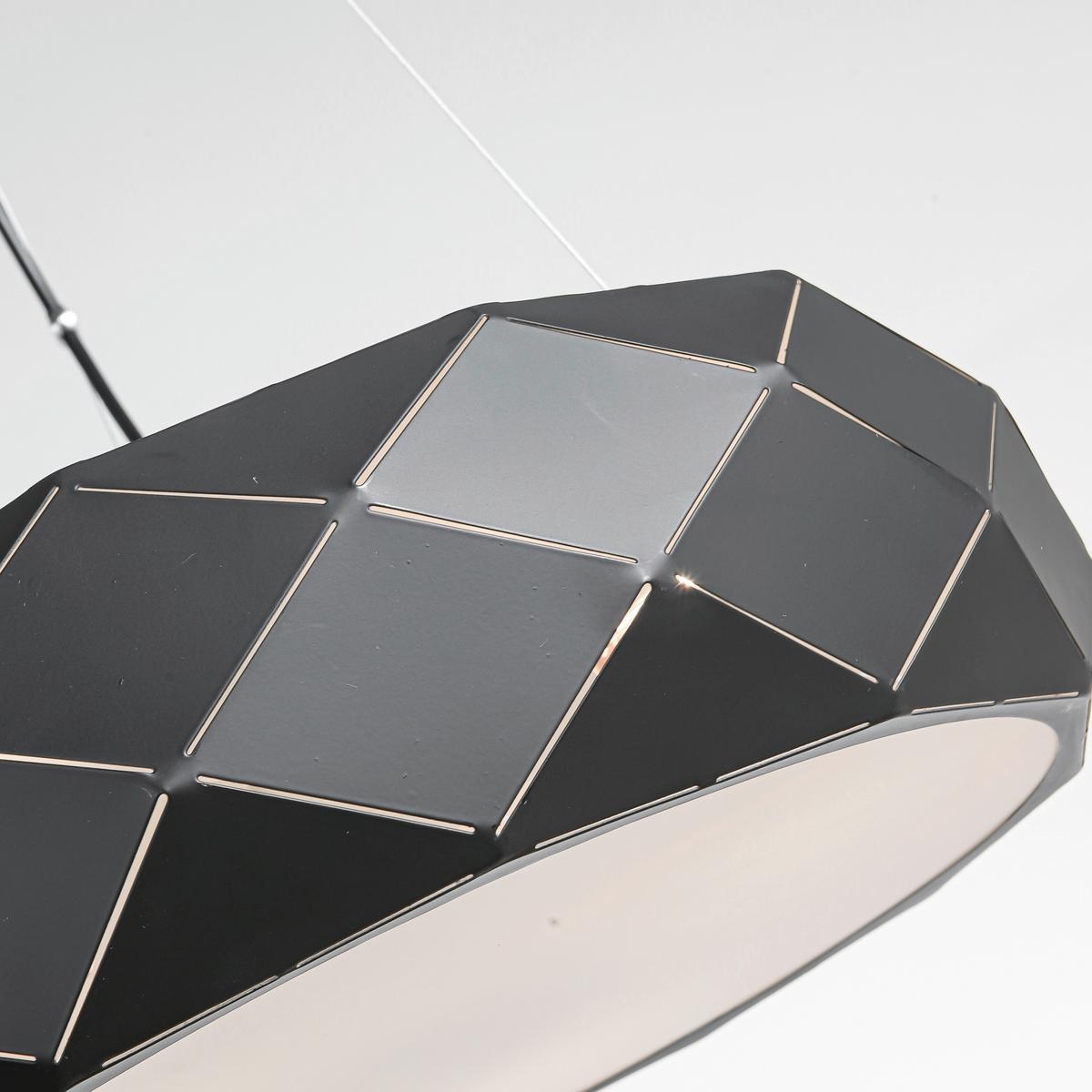 HÄNGELEUCHTE LP-806971P BK_REUS - Schwarz, Design, Metall (47/180cm)