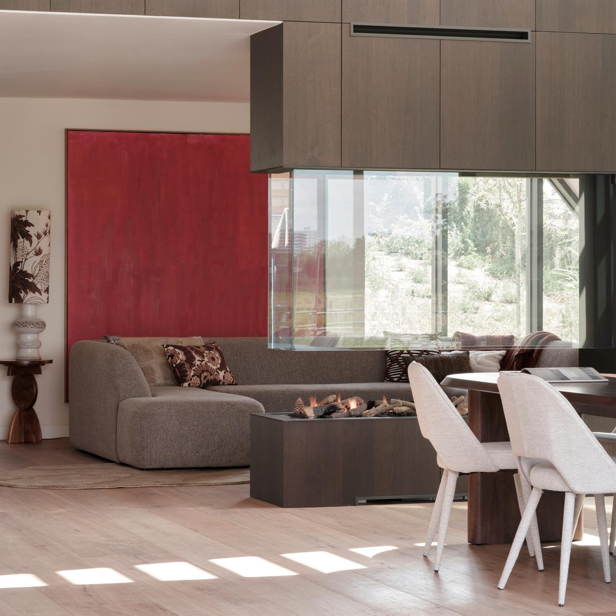 Esstisch Ellips Walnussfarben L: 240cm - Walnussfarben, MODERN, Holz (240/90/75cm) - Livetastic