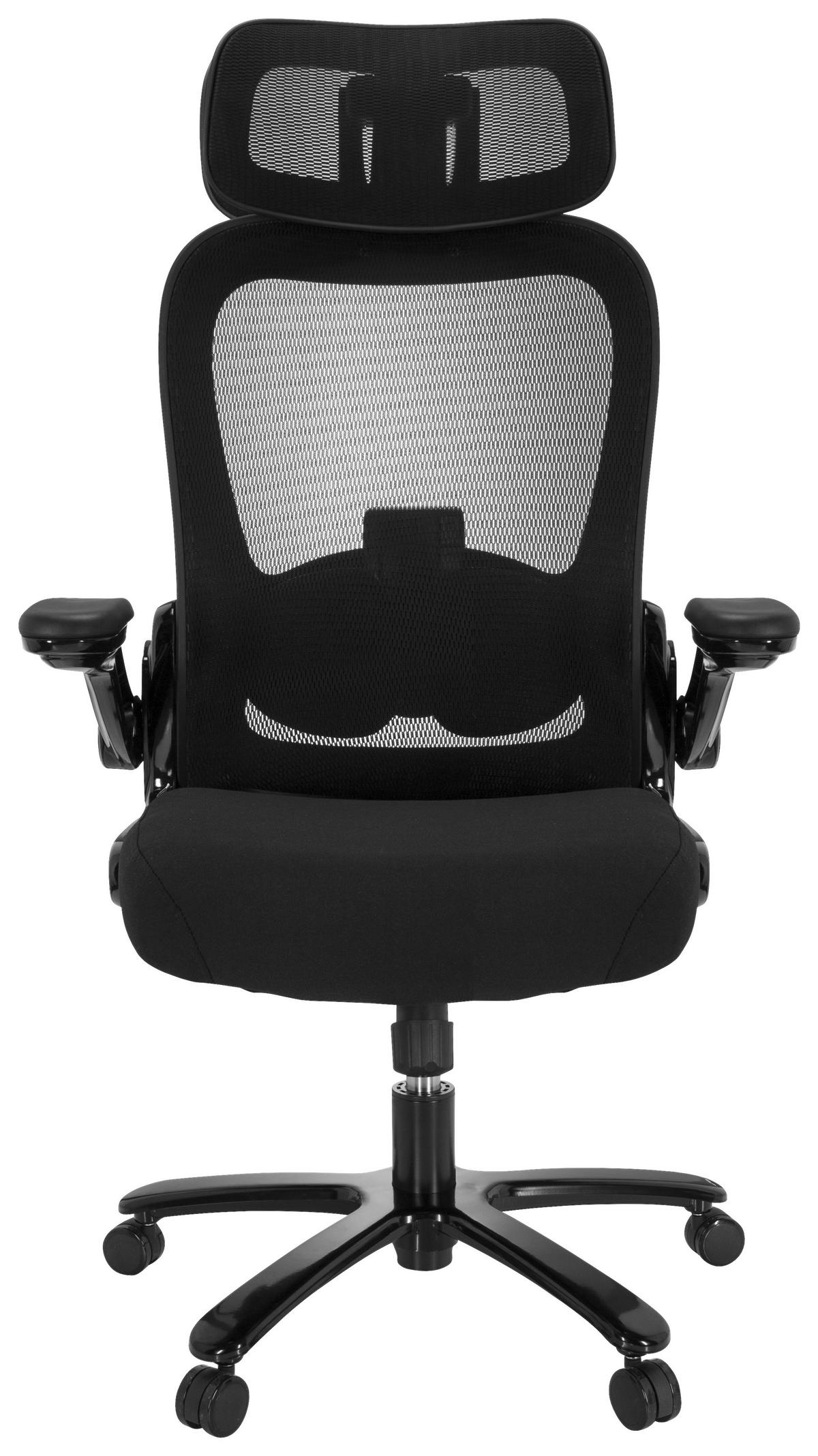 Pisarniški Stol Instructor Sw I Pro, Črna - črna, Moderno, kovina/umetna masa (75/142/63cm) - MID.YOU