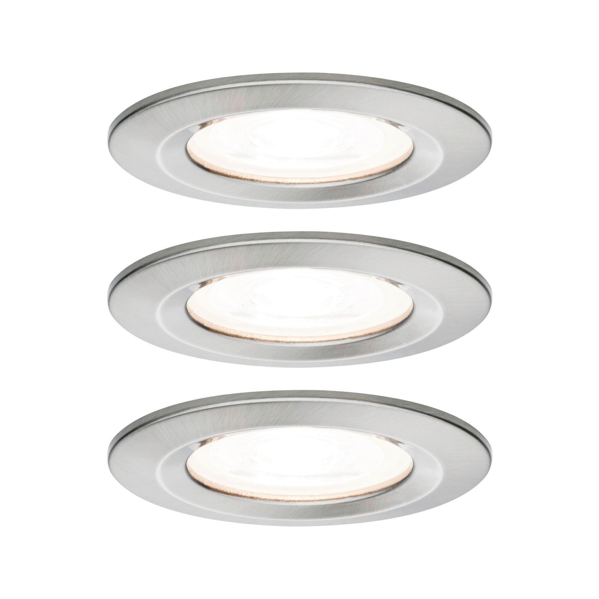 Deckenleuchte Nova in Alufarben max. 6,5 Watt - Basics (7,8cm) - Paulmann