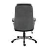 KONTORSSTOL NICO -EXKLUSIV- - silver/grå, Modern, metall/textil (66/115-123/74cm) - Mömax