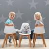 BARNSTOL TIBBY - vit, Modern, trä/plast (30/56,5/32,5cm) - Bessagi Kids
