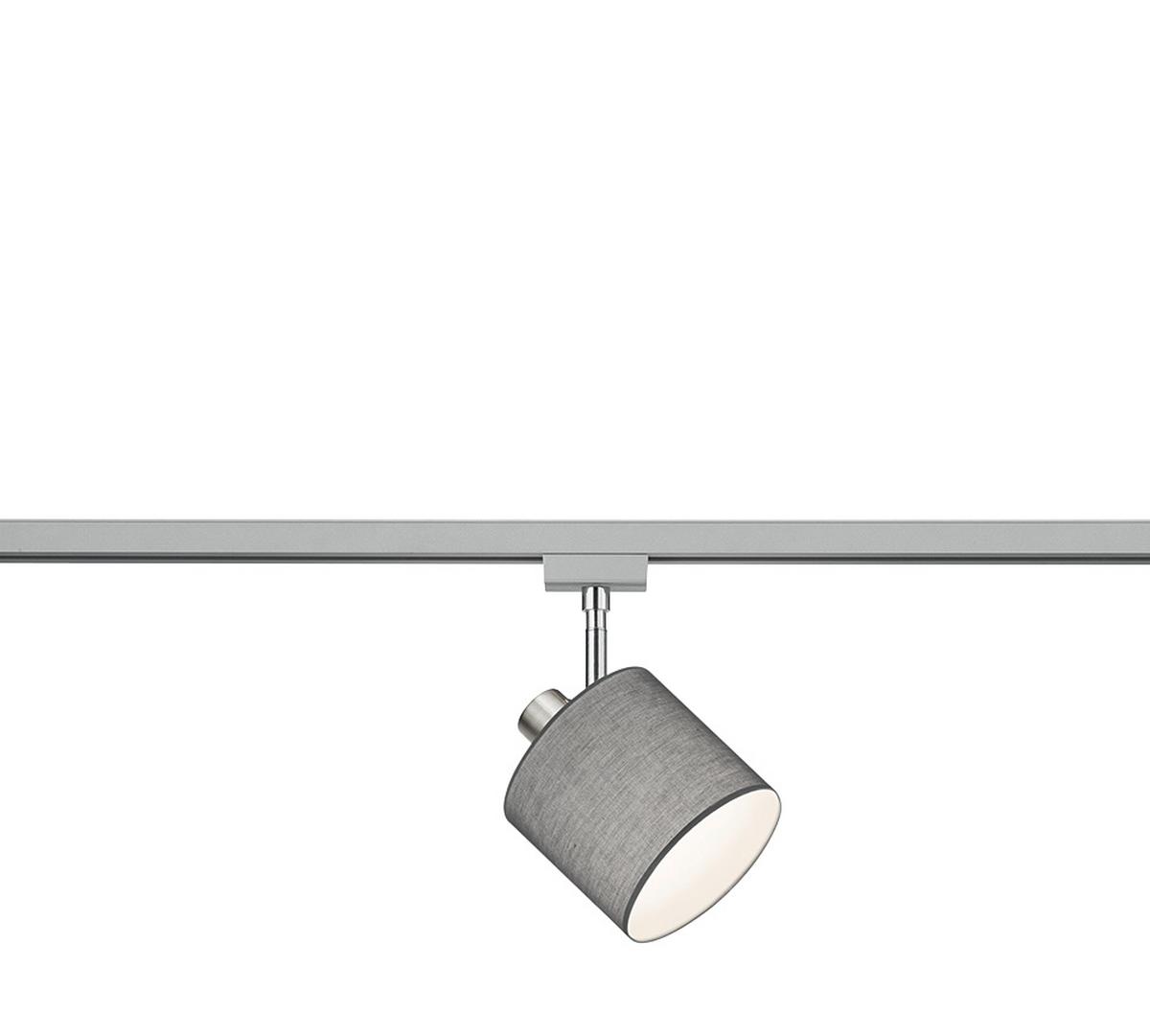 Schienensystem-Strahler Tommy Duoline Grau max. 25 Watt - Grau, Design, Metall (16/22/12cm) - Trio Leuchten
