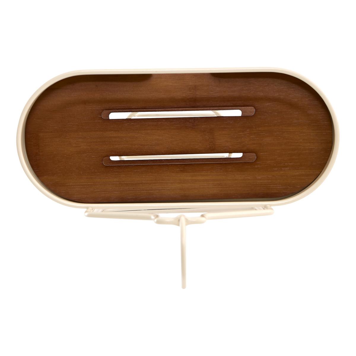 Regal Za Tuš Argileo - bež, Basics, metal (28,3/12,6/63,5cm)