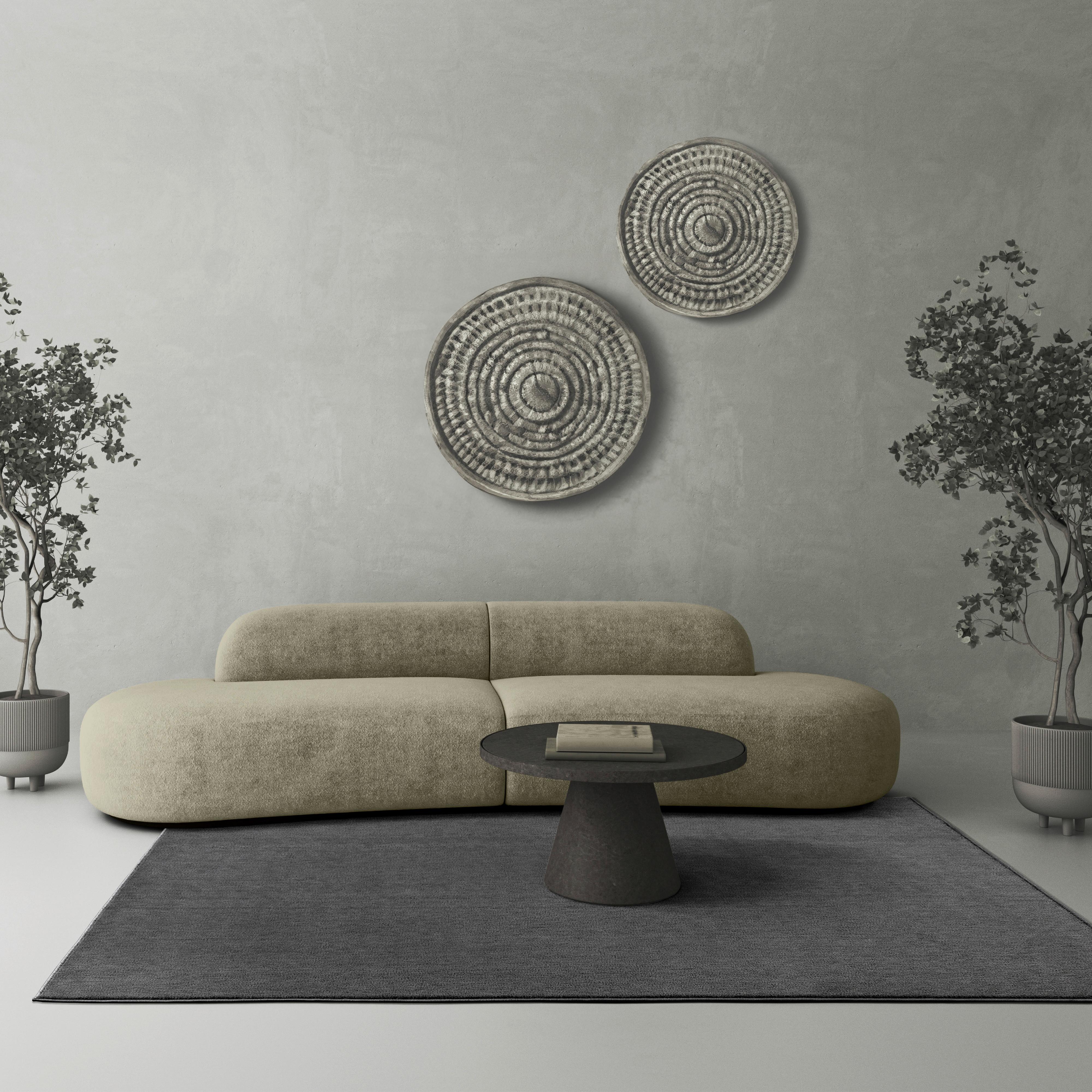 VÄVD MATTA SUSI - BASED - antracit, Klassisk, textil (100/150cm) - Based