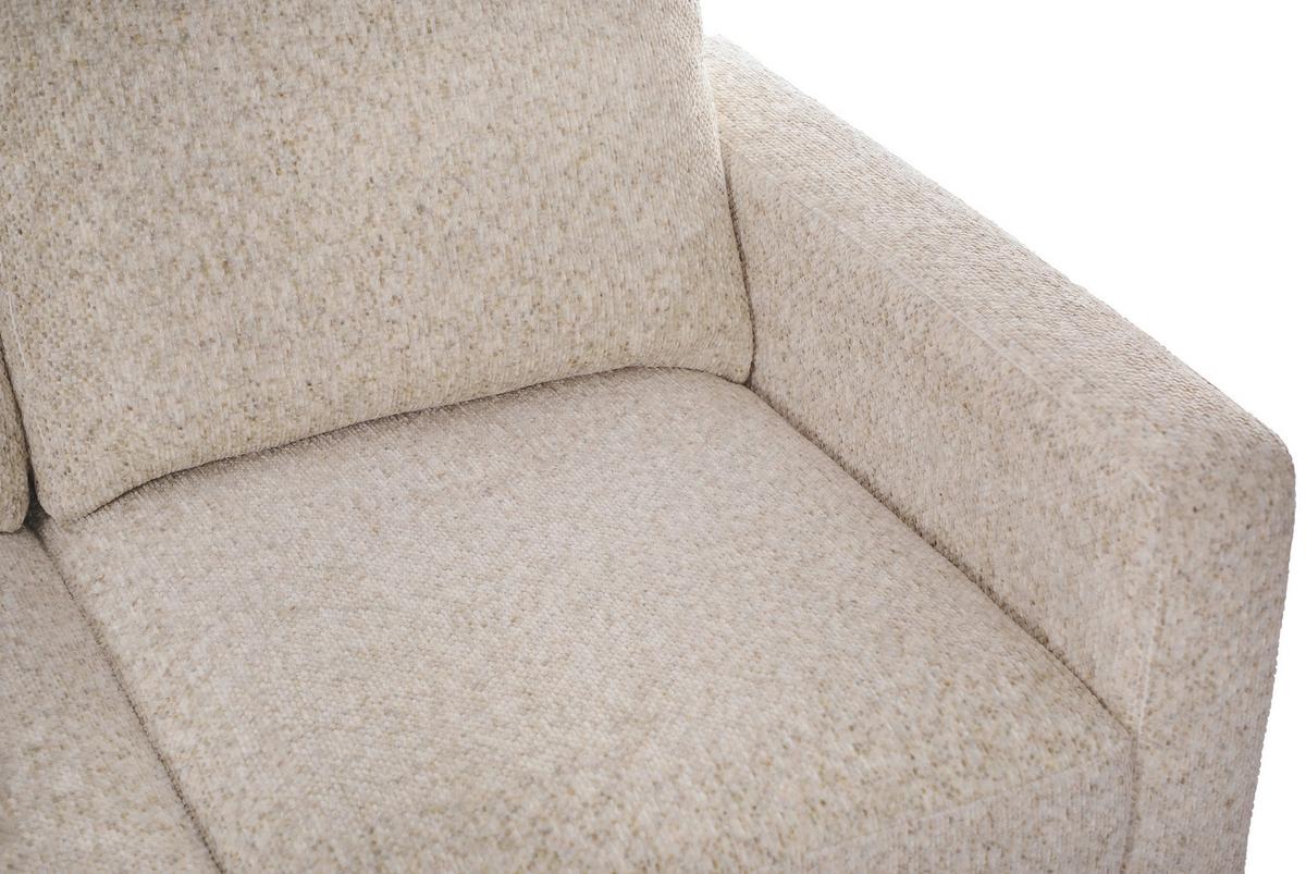Trosed Parma, Krem - črna/krem barve, Basics, kovina/tekstil (208/83/151cm) - Livetastic