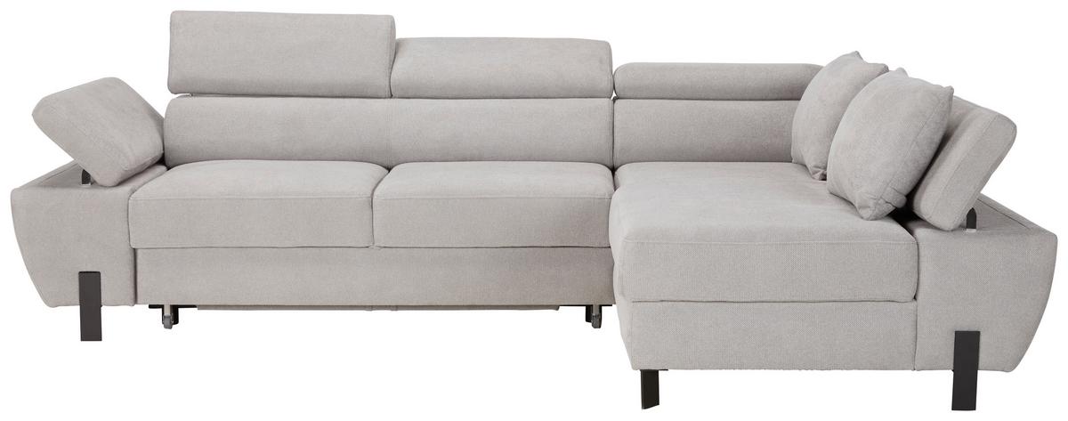 Coltar MOLINA MINI - gri deschis, Modern, lemn/textil (277/90/93cm) - Mömax