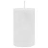 Lumânare coloană Lia - alb, Modern (6,8/12cm) - Premium Living