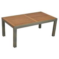 Vrtna Miza Boxy - bež, Moderno, kovina/umetna masa (180/100/74cm) - Gardenson