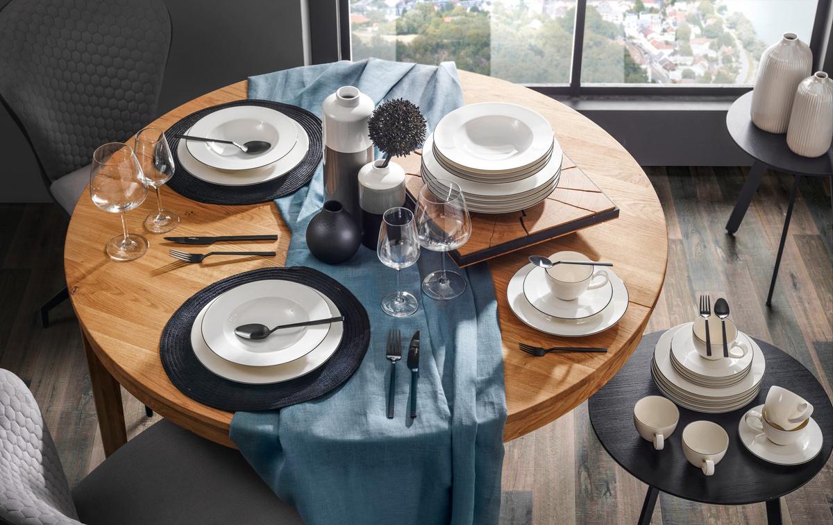 ZESTAW SZTUĆCÓW GLAM CHIC BLACK - czarny, Design, metal - Homeware Profession.
