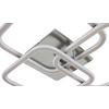 LED-TAKLAMPA SIOP - vit/aluminiumfärg, Modern, metall/plast (61/57/9cm) - Mömax