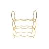 Weinregal Giovanni in Goldfarben - Goldfarben, Metall (32,5/49/14cm) - Modern Living