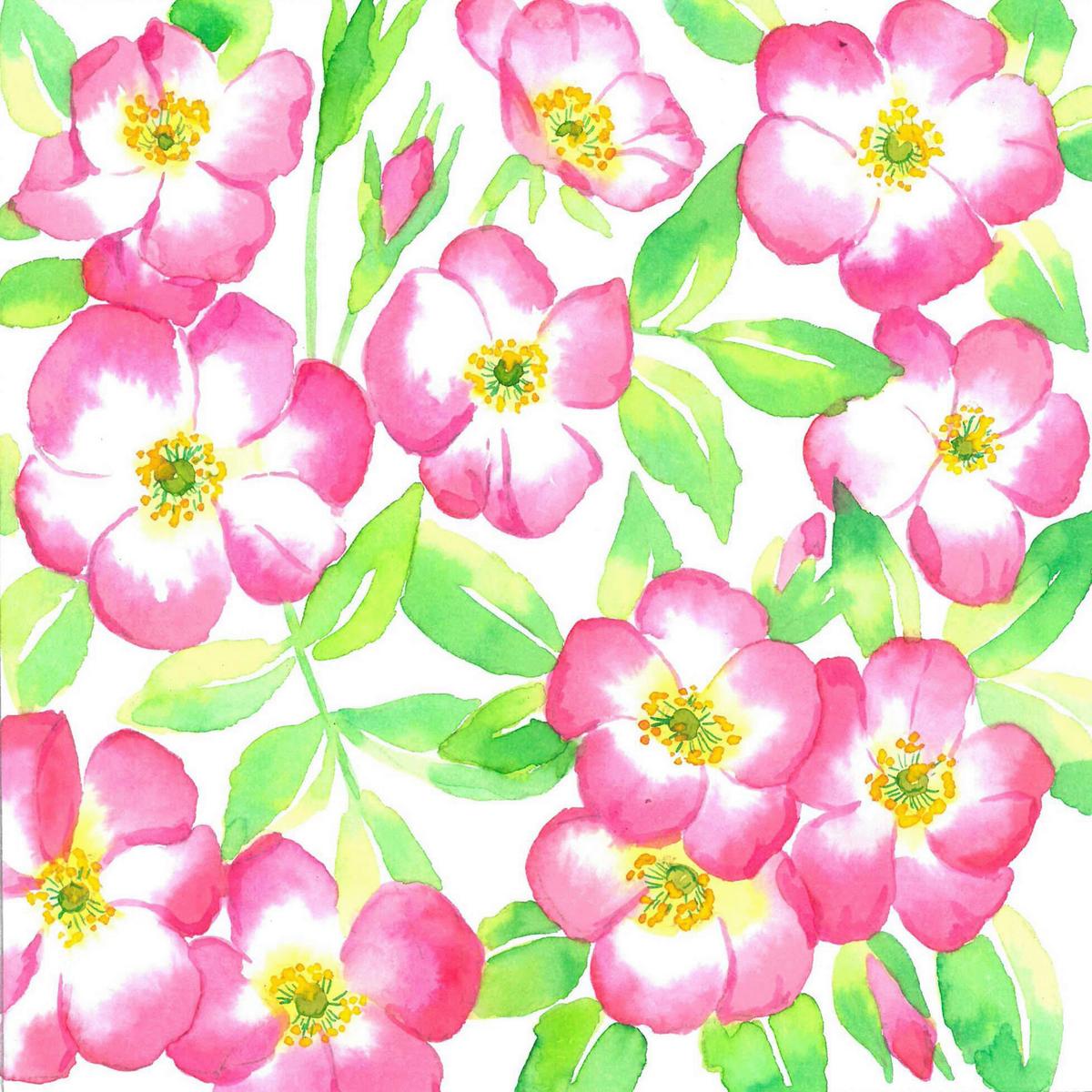 Serviette Kai Multicolor ca. 33x33cm - Multicolor, Papier (33/33cm)