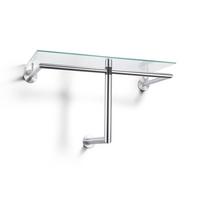 WIESZAK ŚCIENNY ABILIO - kolor stalowy, Design, metal (67/36/30cm) - Zack