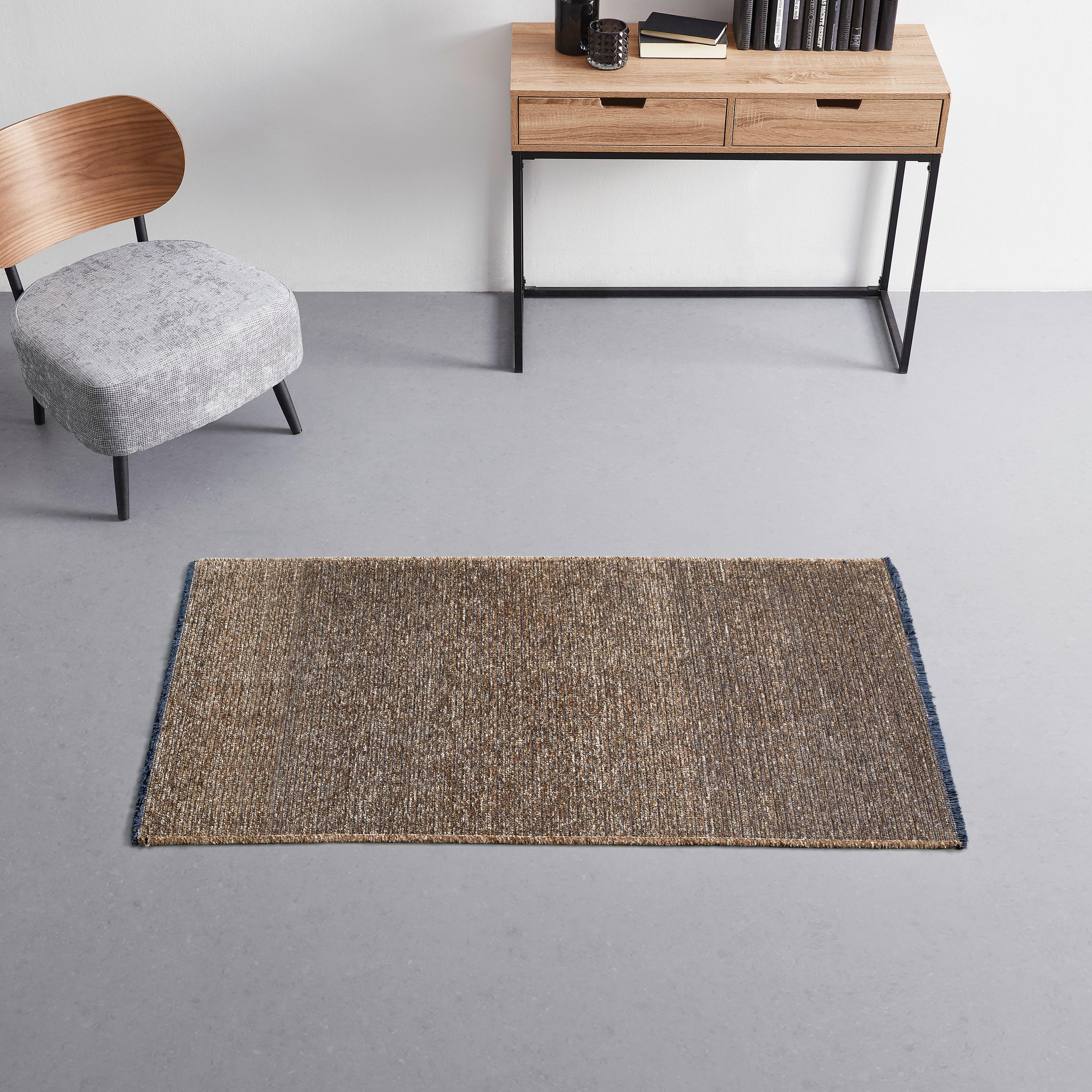 Webteppich Silke 1 in Braun ca. 80x150cm - Braun, ROMANTIK / LANDHAUS, Textil (80/150cm) - Mömax
