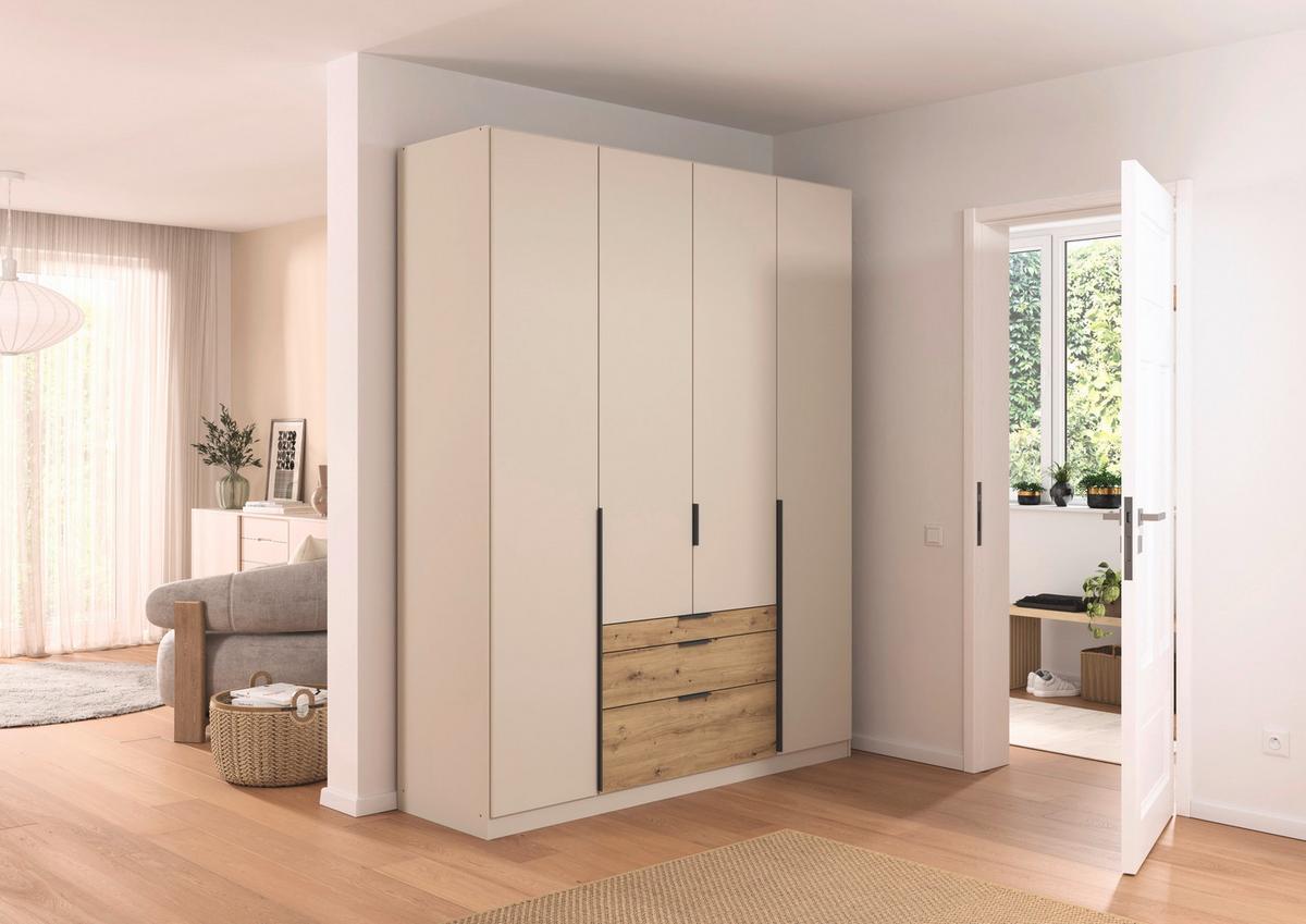 Ormar S Klasičnim Vratima Alabama - boje hrasta/hrast Artisan, Trend, drvni materijal (181/229/54cm) - Modern Living