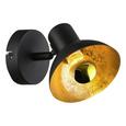 LED-Strahler Goldy, max. 4 Watt - Goldfarben/Schwarz, LIFESTYLE, Metall (12/15,2/12,1cm) LED-Strahler Goldy, max. 4 Watt - Goldfarben/Schwarz, LIFESTYLE, Metall (12/15,2/12,1cm)