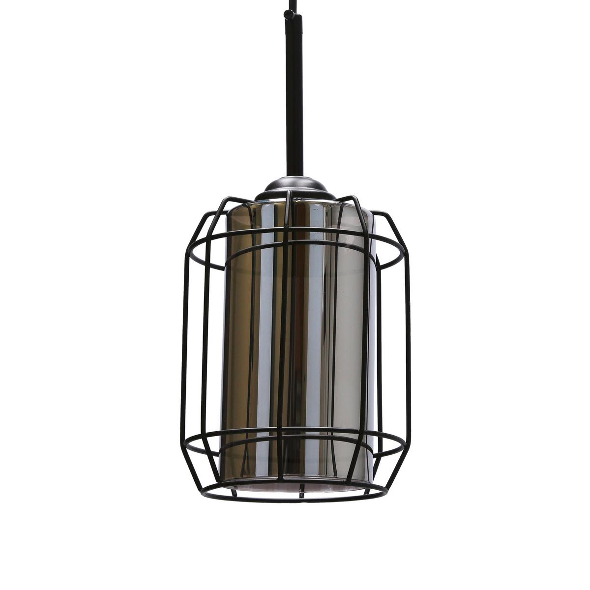 Svjetiljka Viseća 31-08428 Jonera - crna, Design, metal (15/15/110cm)
