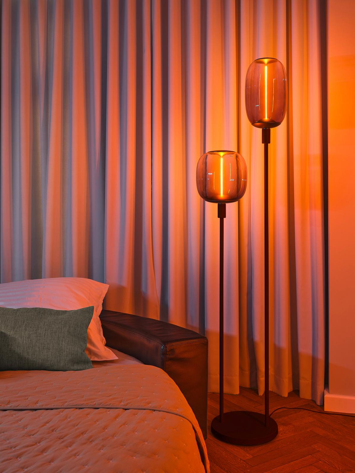 PODSTAWA LAMPY DECOR STICK FLOOR 2XE27 DG - ciemnoszary, Basics, metal (32/146cm) - Ledvance