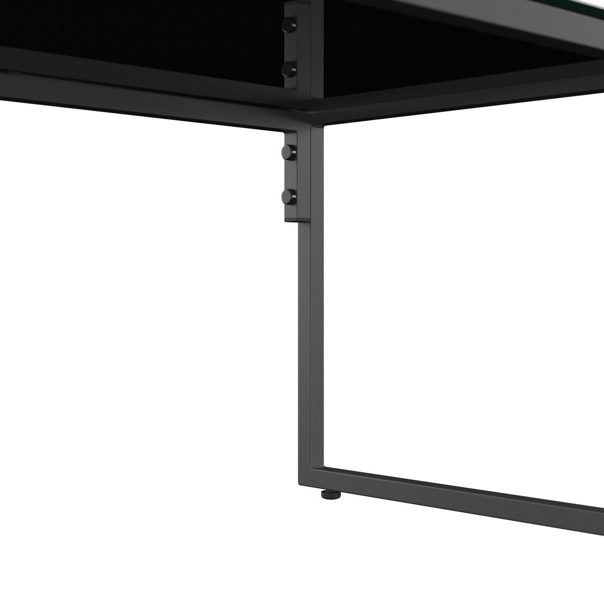 Vrtni Set Lucia - tamno siva/svijetlo siva, Basics, staklo/metal