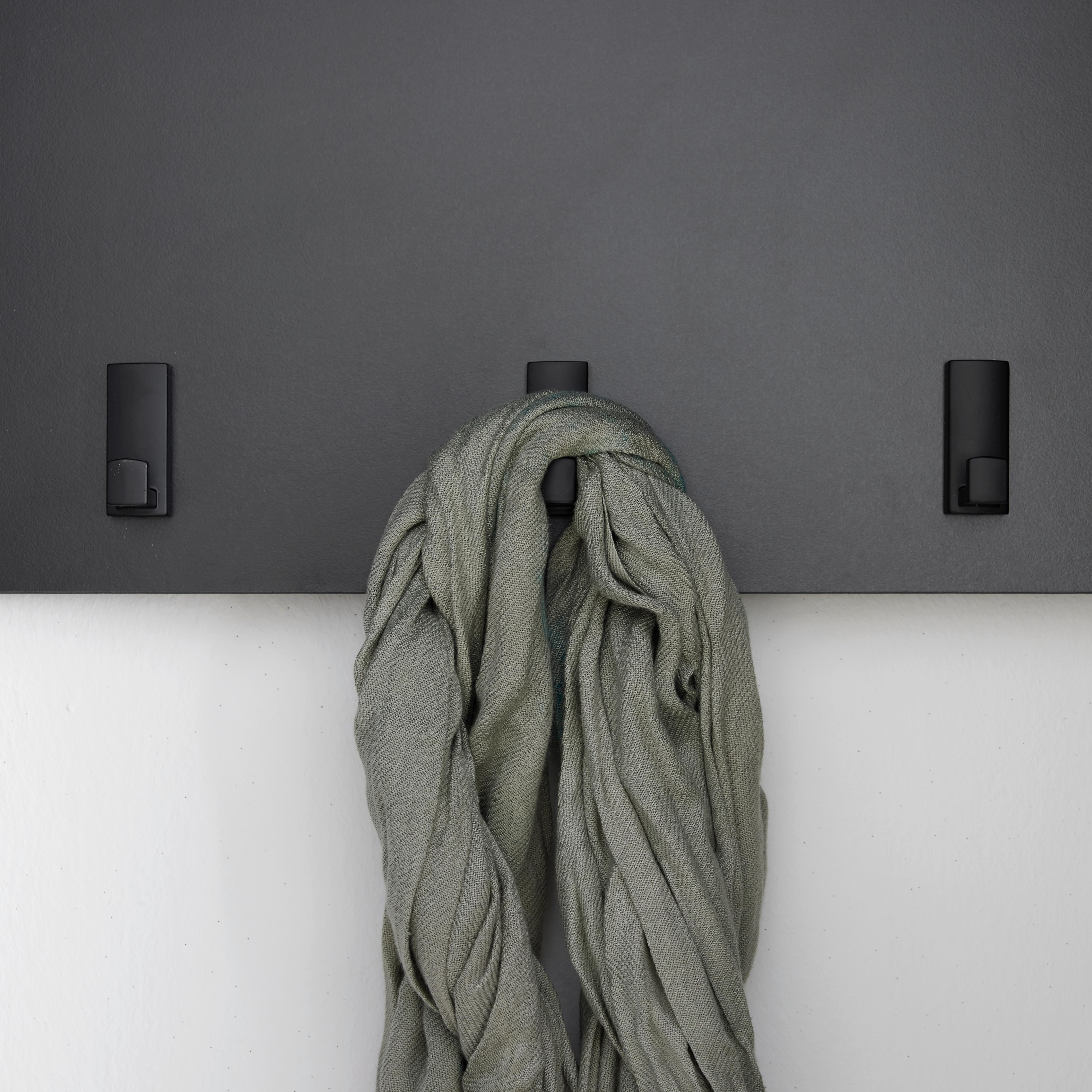 HALLMÖBEL ANDY -EXKLUSIV- - svart/ek Artisan, Modern, trämaterial (98/195/38cm) - Mömax