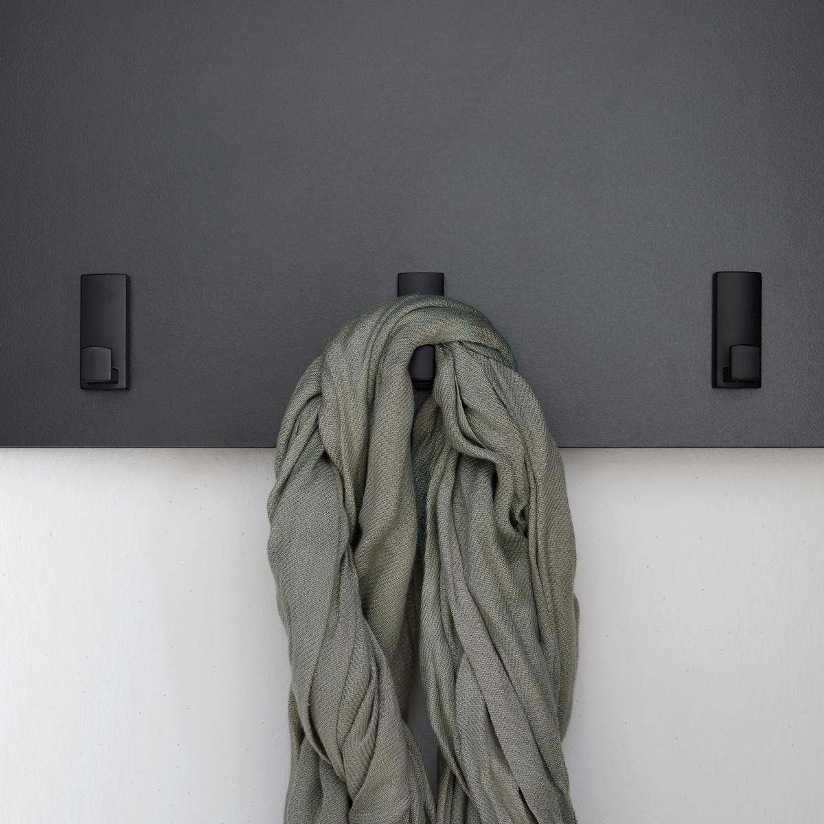 Garderobe Andy in Schwarz/Eiche - Schwarz/Eiche Artisan, Modern, Holzwerkstoff (98/195/38cm) - Mömax