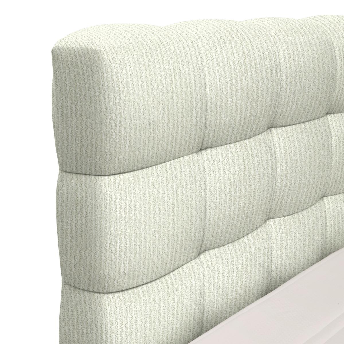Boxspringbett London Elfenbein ca. 160x200cm - Chromfarben/Elfenbein, MODERN, Holz/Holzwerkstoff (160/200cm) - Premium Living