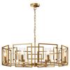 Kronleuchter Bowi Gold max. 40 Watt - Klar, Trend, Glas/Metall (87,5/60,5/87,5cm) - MAYTONI