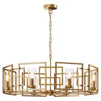 Kronleuchter Bowi Gold max. 40 Watt - Klar, Trend, Glas/Metall (87,5/60,5/87,5cm) - MAYTONI
