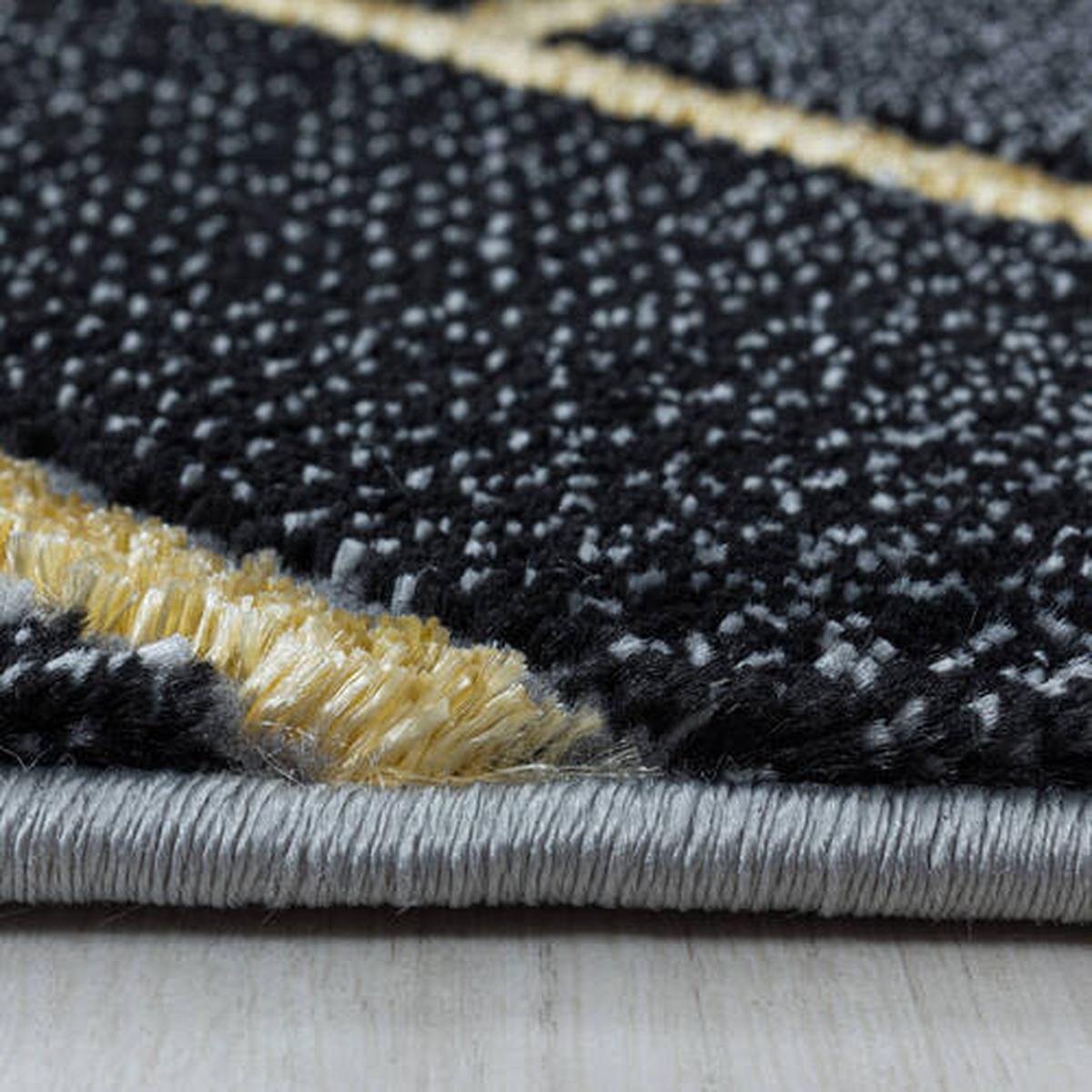 Läufer Naxos Goldfarben ca. 80x250cm - Goldfarben, Design, Textil (80/250cm)