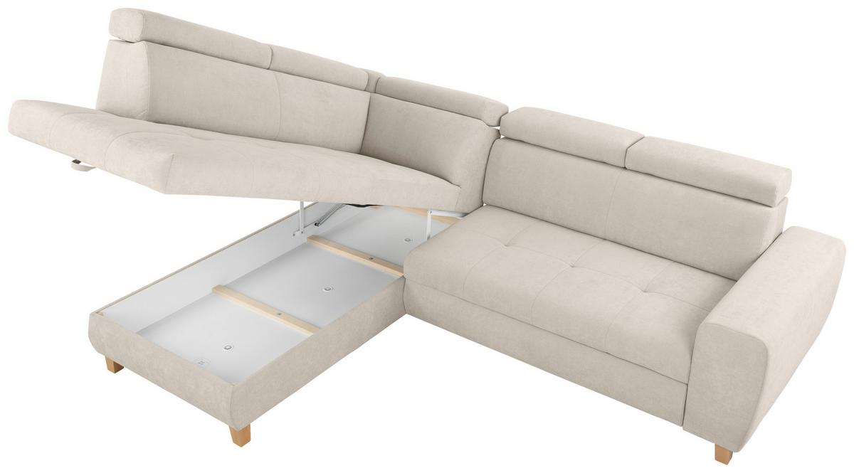 Coltar LUGO - crem, Modern, plastic/lemn (205/98/266cm) - Mömax