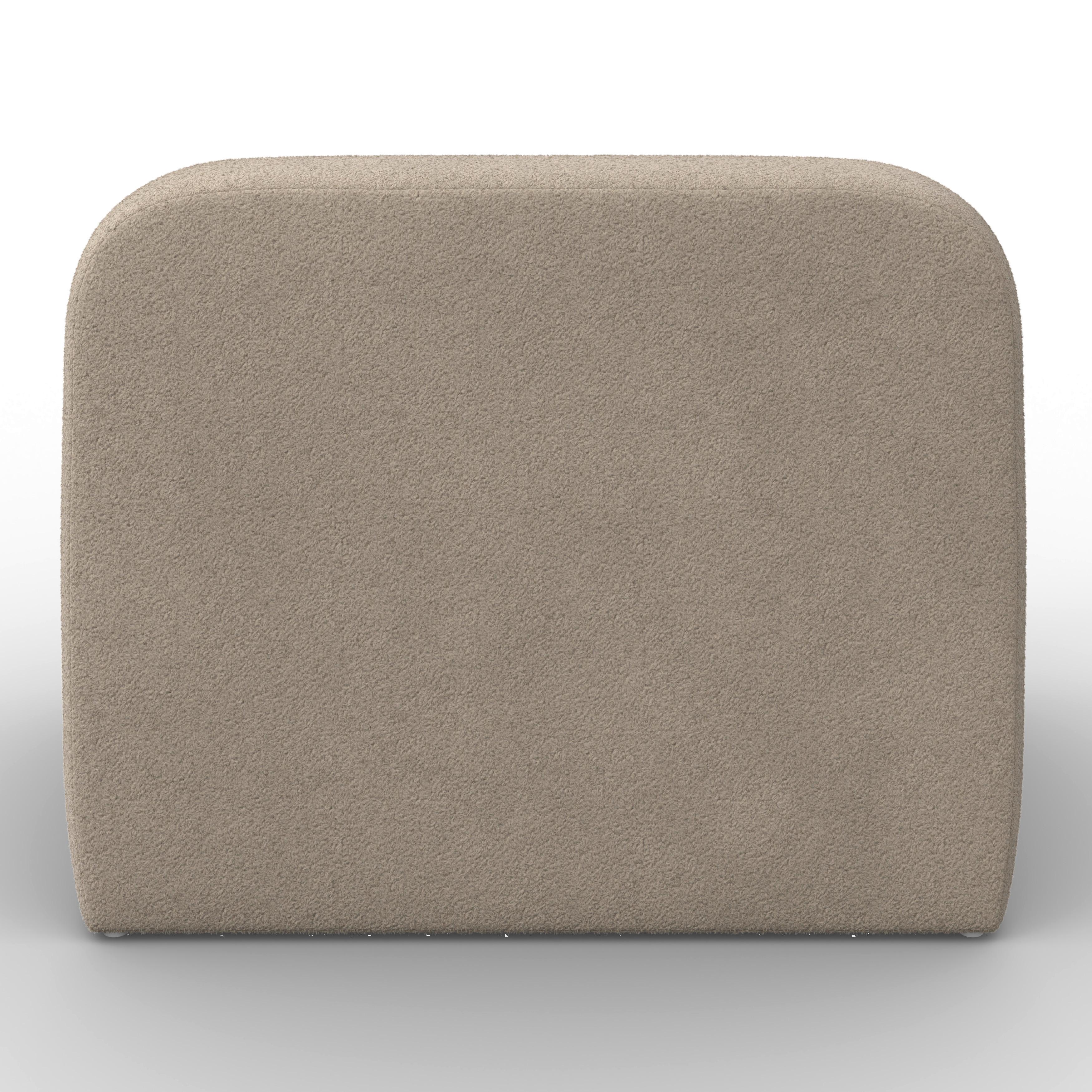 BARNFÅTÖLJ BONNY - beige, Modern, trä/textil (61,5/48/45cm) - Bessagi Kids