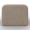 BARNFÅTÖLJ BONNY - beige, Modern, trä/textil (61,5/48/45cm) - Bessagi Kids